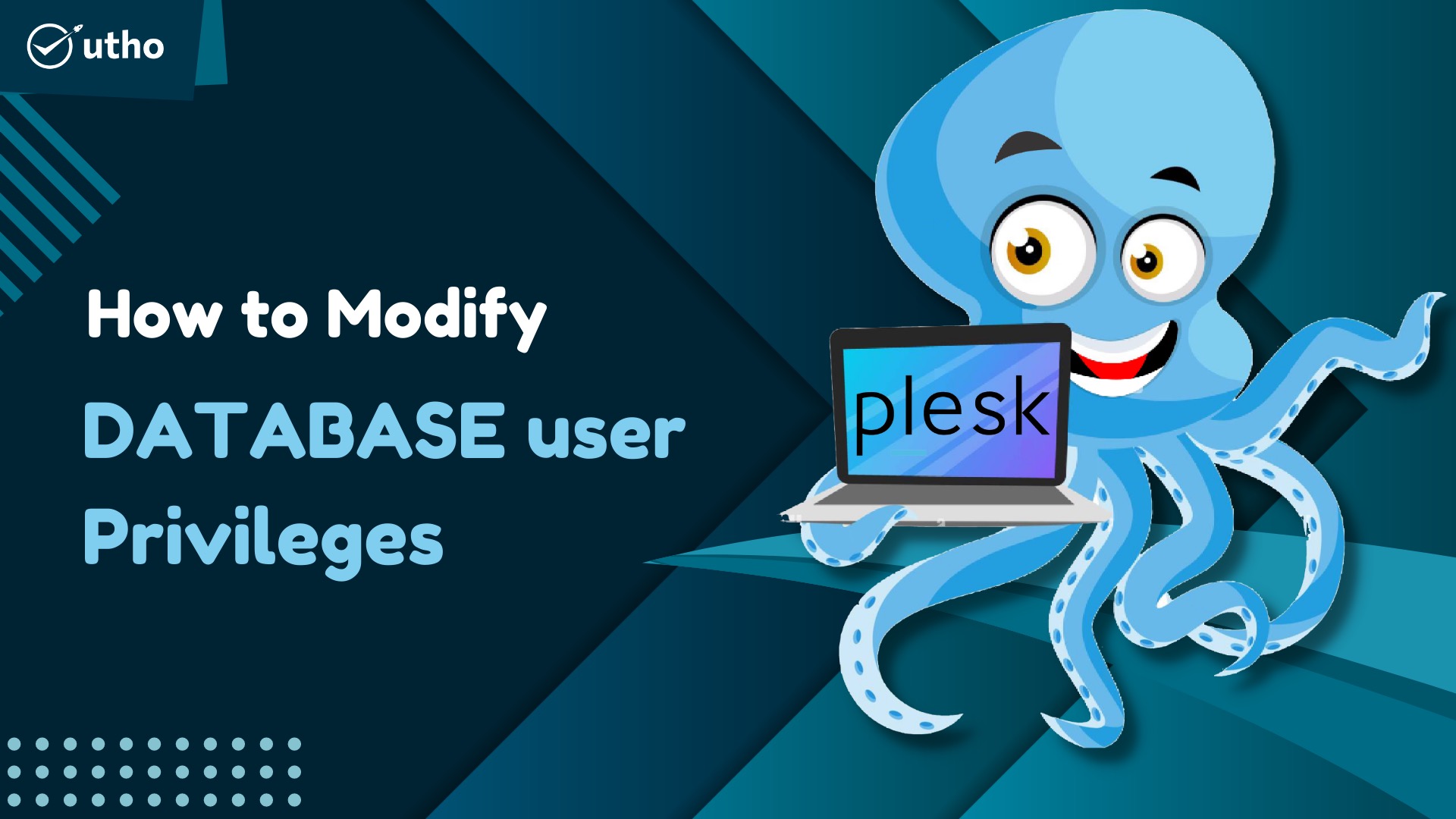 How to modify Database user privileges in Plesk
