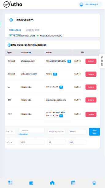 DNS deploy