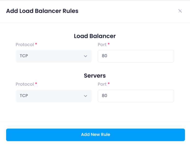 load Balancer Rules