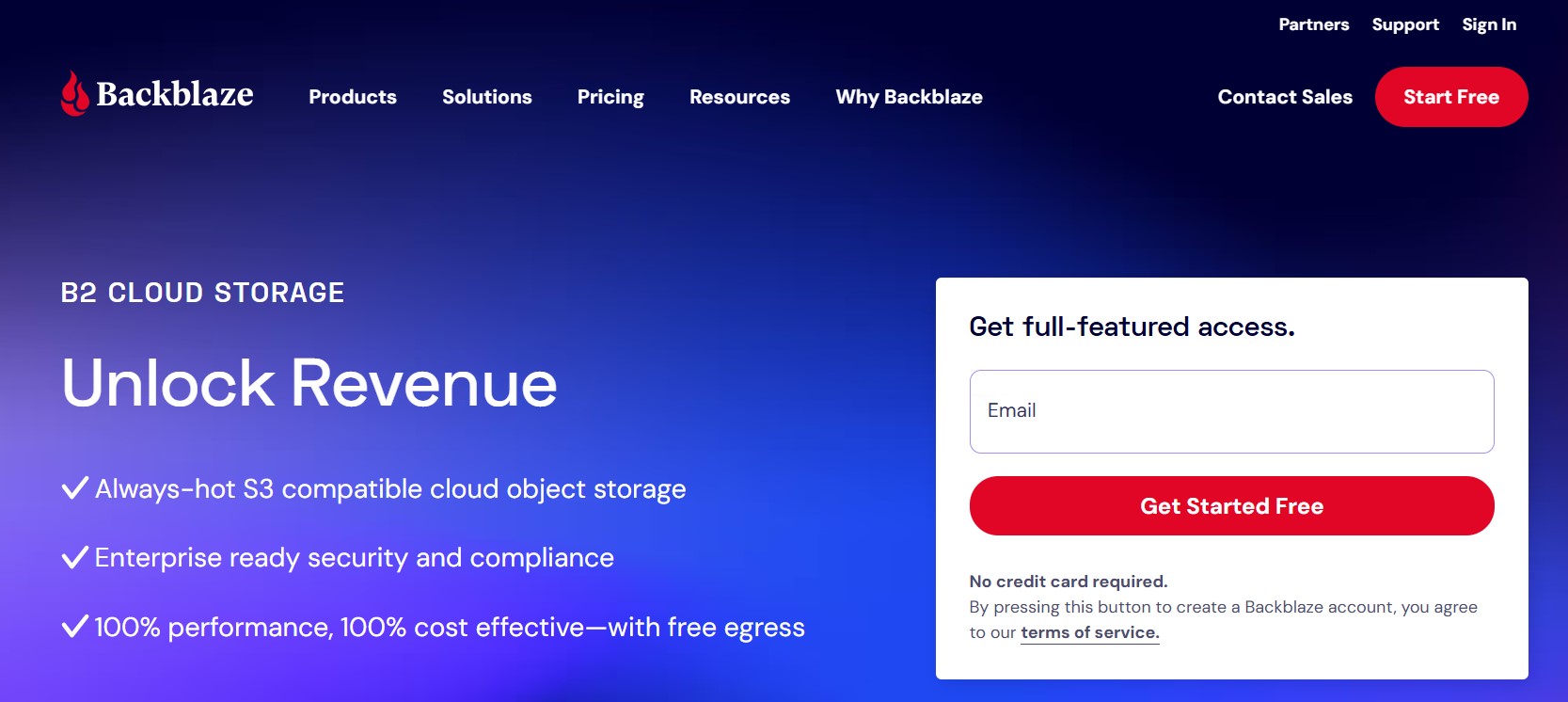 Backblaze B2 Cloud Storage