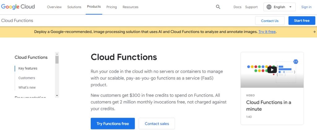 Google Cloud Functions