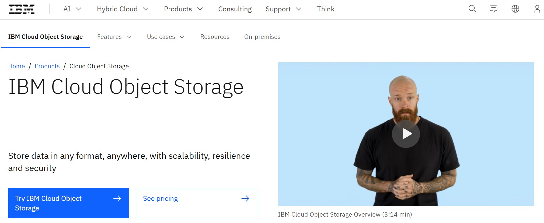 IBM Cloud Object Storage