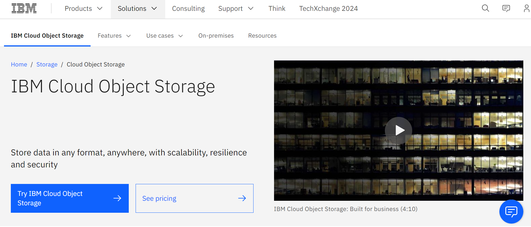 IBM Cloud Object Storage