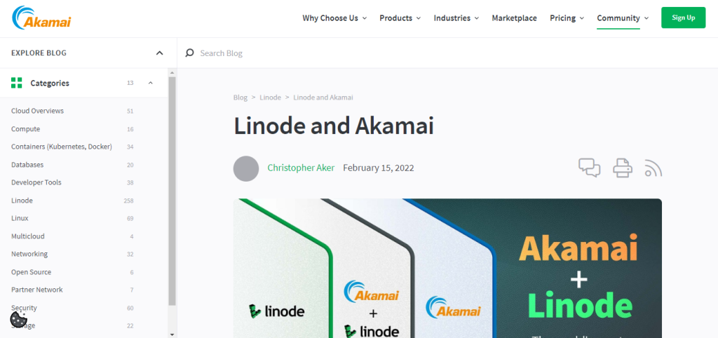 Linode (Akamai) cloud