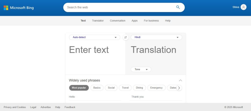 Microsoft Translator