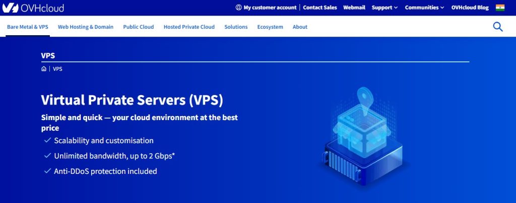 OVH vps hosting