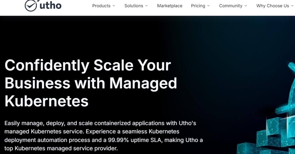 Utho’s Managed Kubernetes Hosting