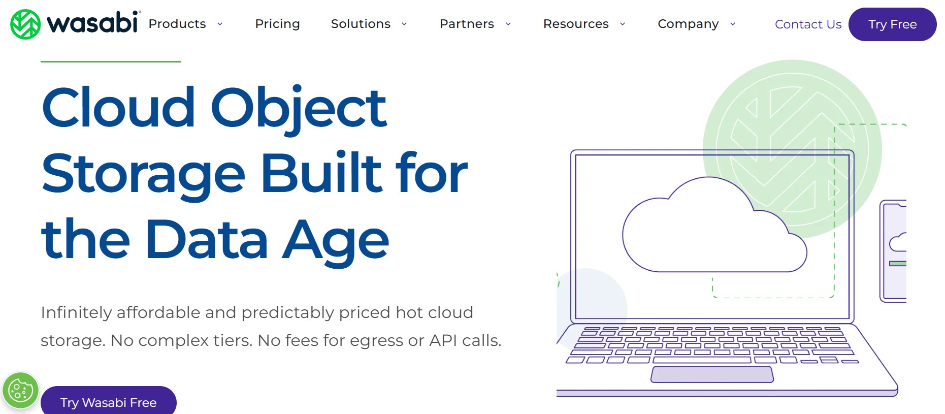 Wasabi Hot Cloud Storage – Simple Version