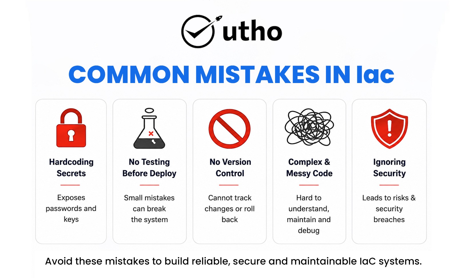 Common Mistakes in IaC