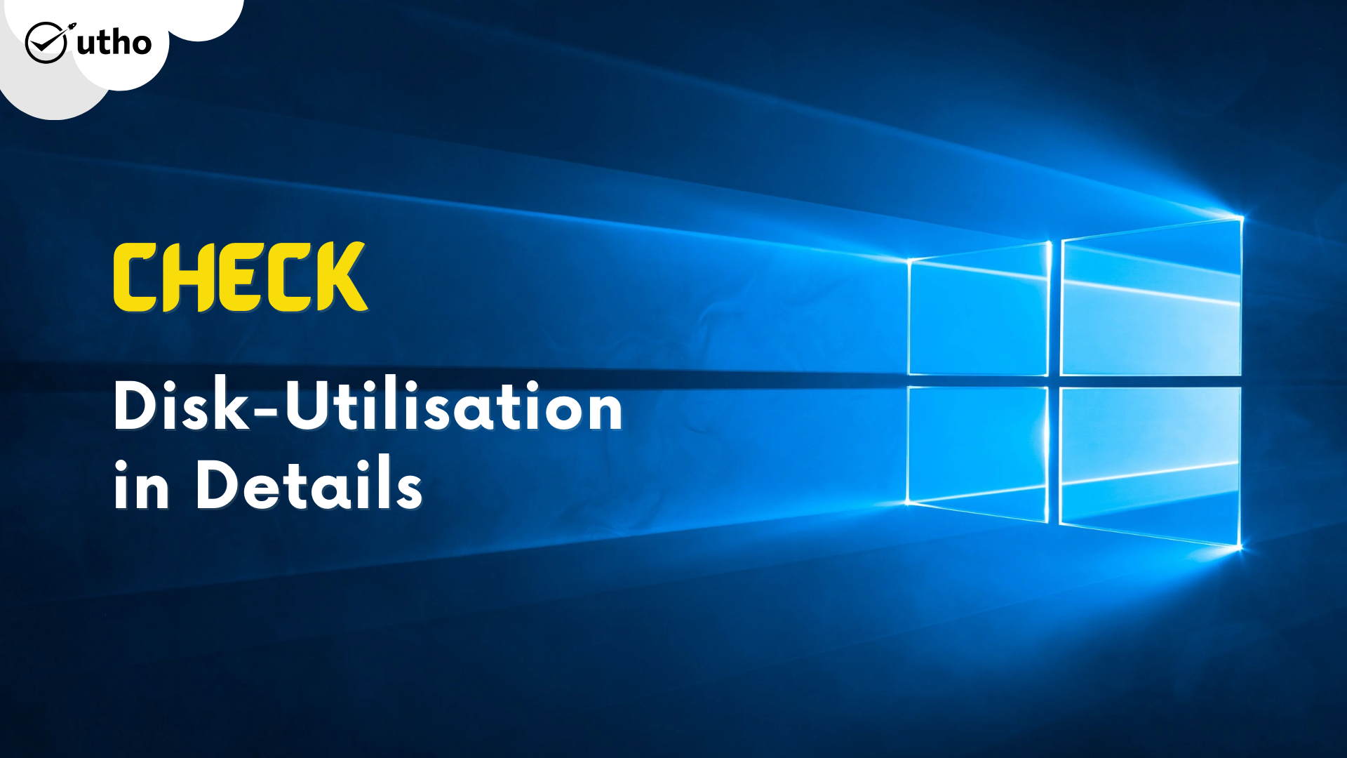 Check Disk-utilisation in details on Windows