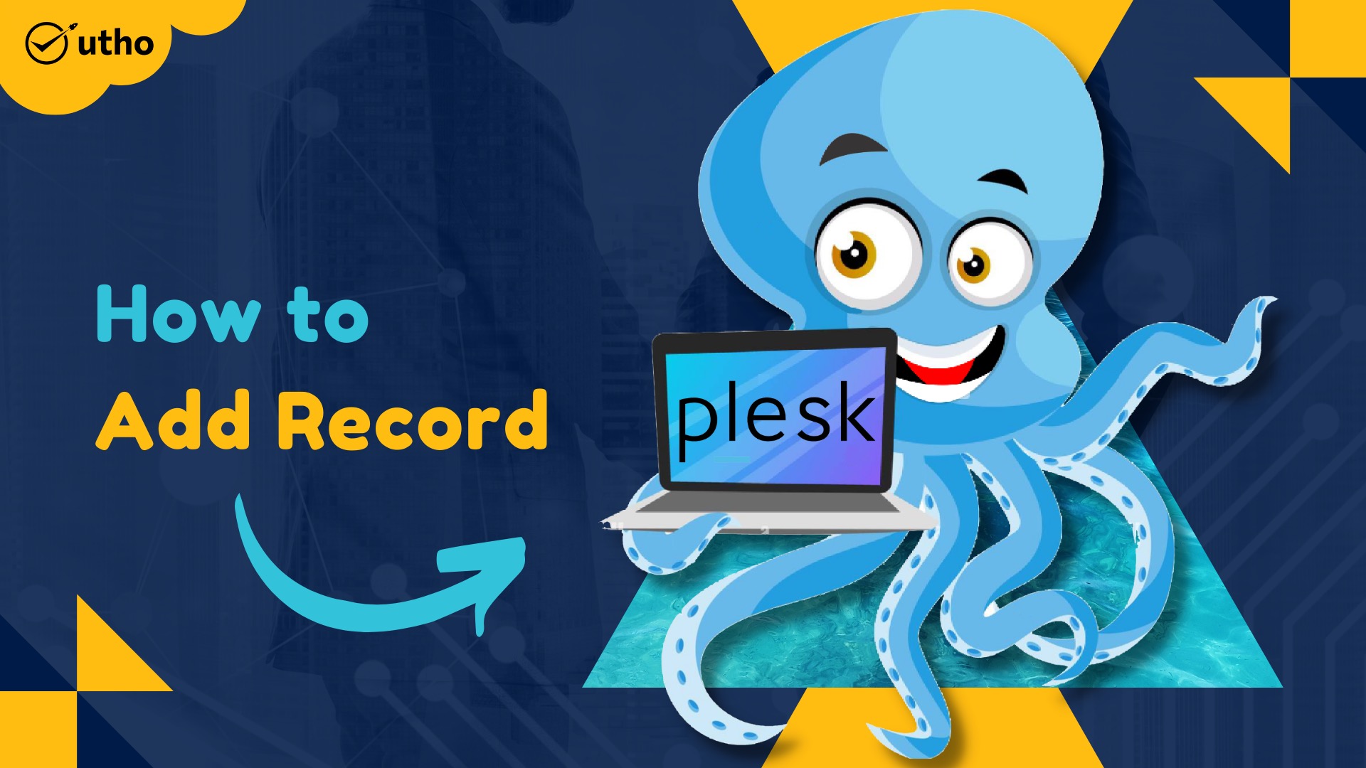 How to add A record in Plesk