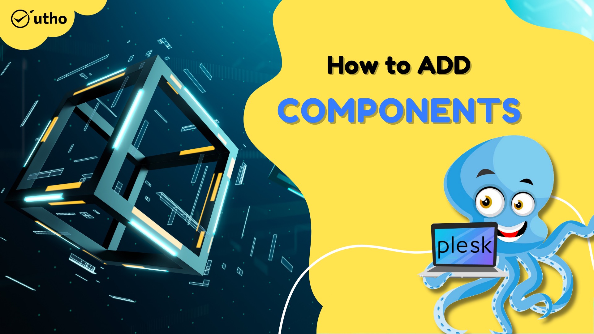 How to add components in Plesk