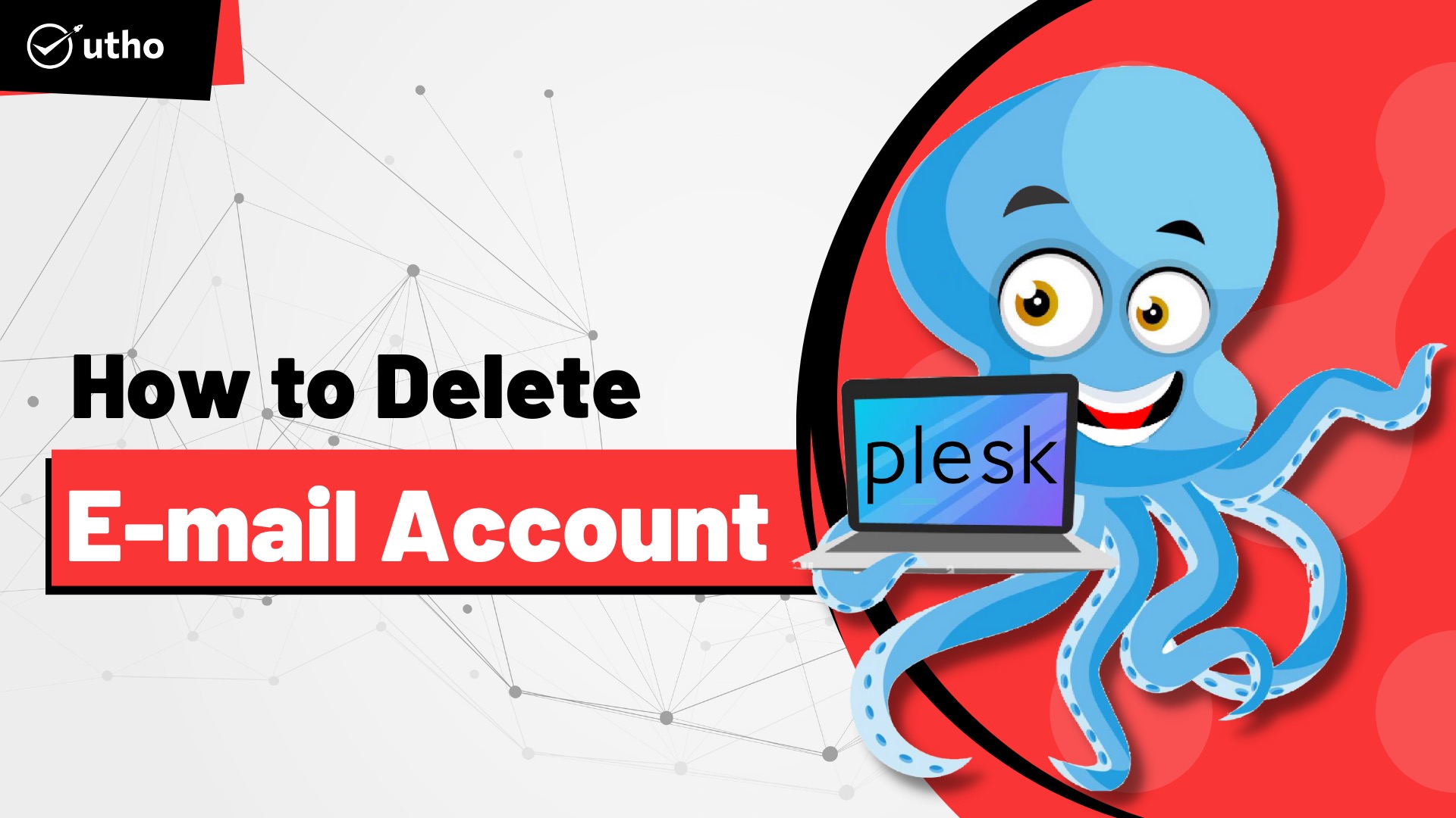 How to delete an Email account in Plesk