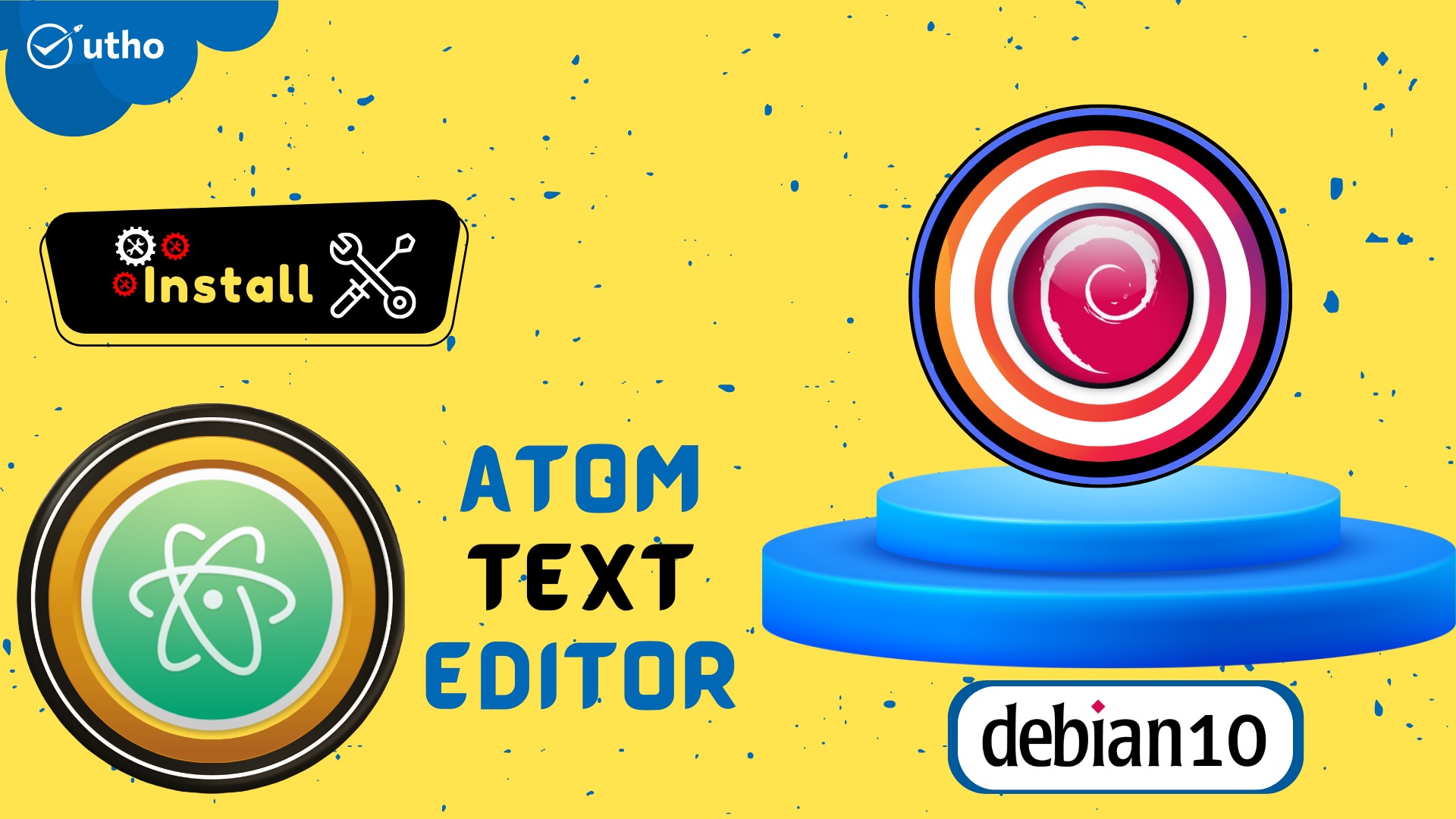 How to install Atom Text Editor on Debian 10