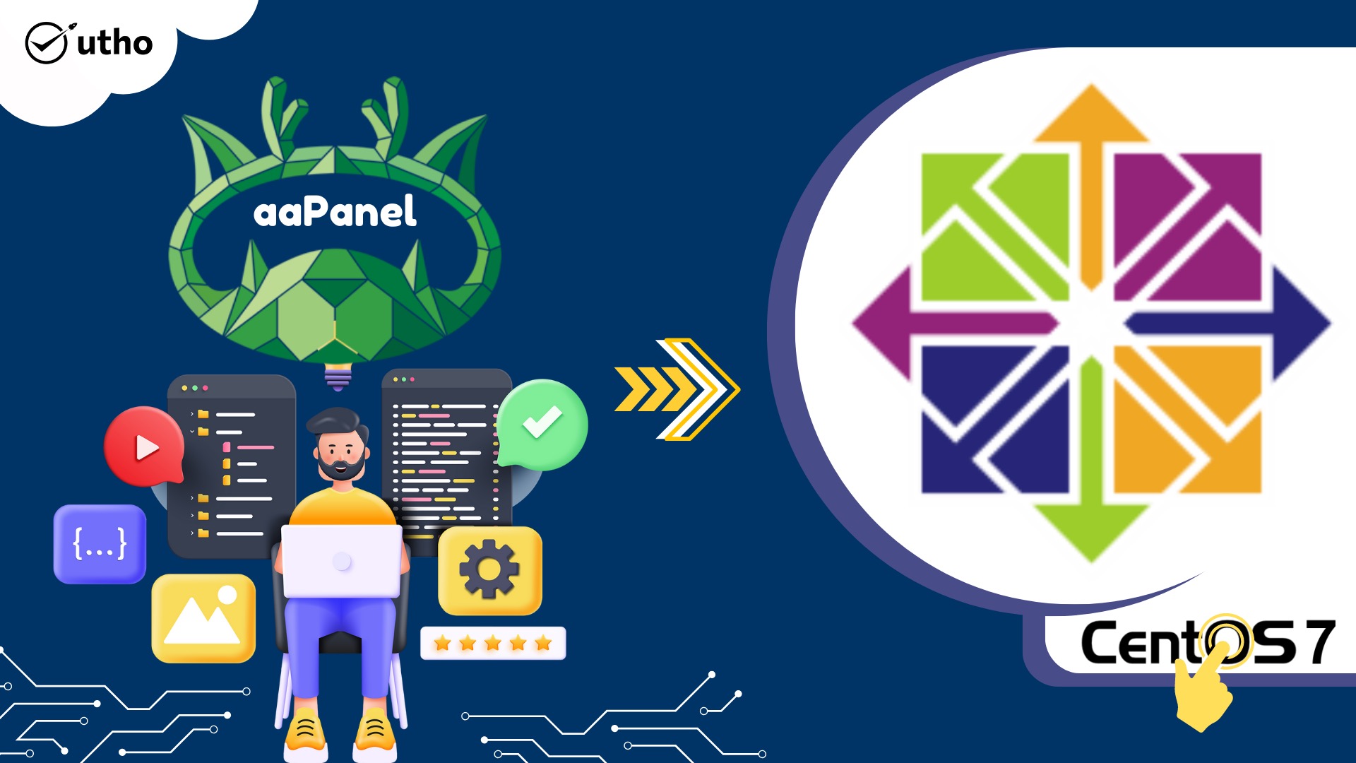 How to install aaPanel on Centos 7 by one click