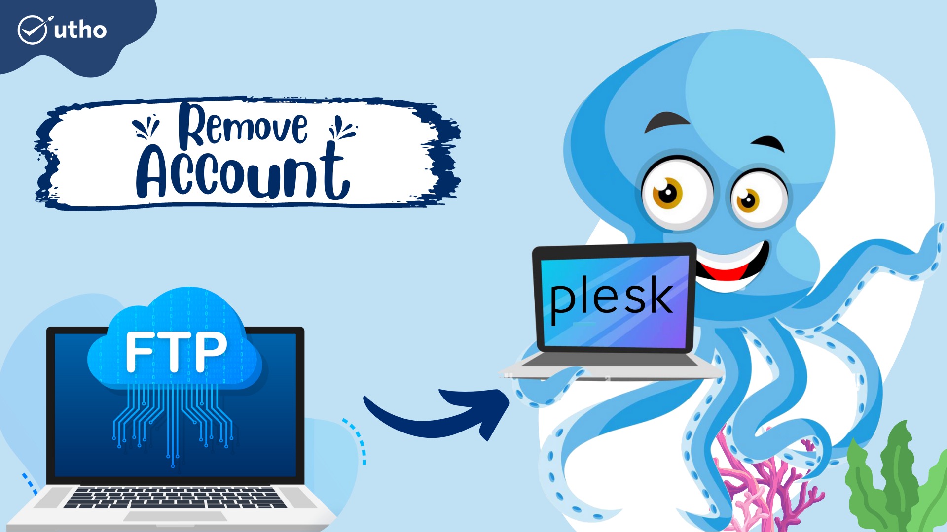 How to remove FTP account in plesk