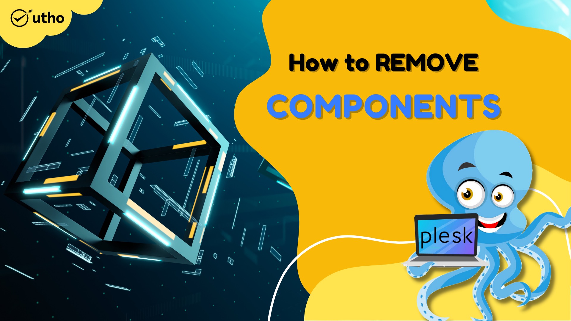 How to remove components in Plesk