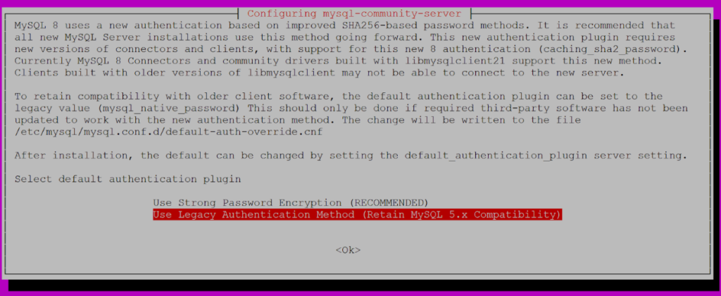 upgrade mysql 5.7 to 8.0 in Ubuntu 16.04