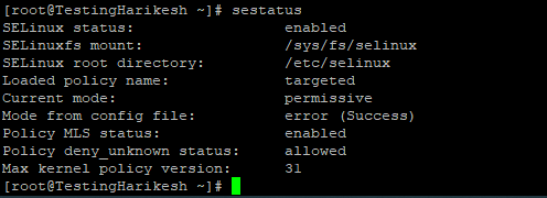 Disable SELinux Temporarily or Permanently