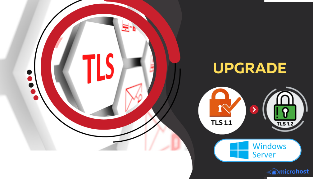 How to upgrade TLS 1.1 to TLS 1.2 in window server