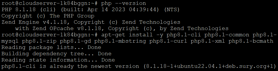 How to install PHP 8.1 on Ubuntu 22.04