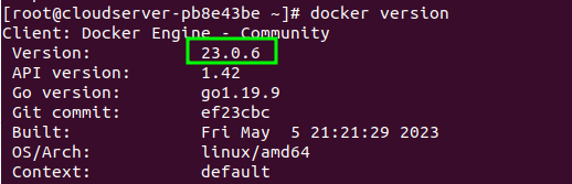 Docker installed on Centos