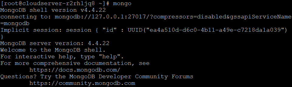 install MongoDB on AlmaLinux 8