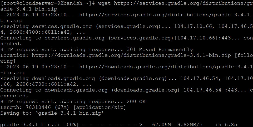 How to install Gradle on Fedora
