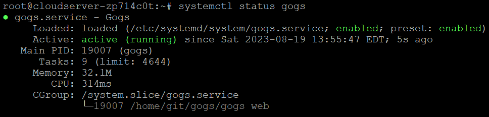 Gogs on Debian
