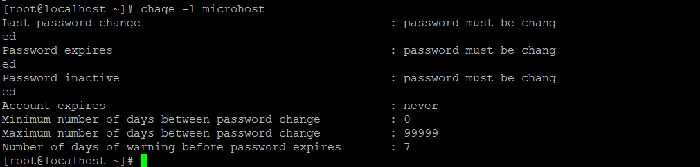 output - Change Their Password Upon Login?