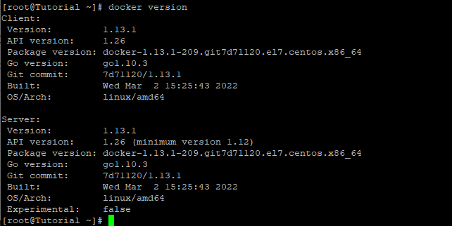 install Docker on Centos 7