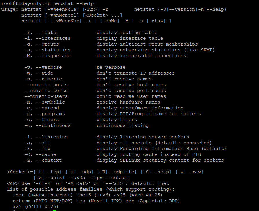 How to Install netstat on Ubuntu 20.04 LTS