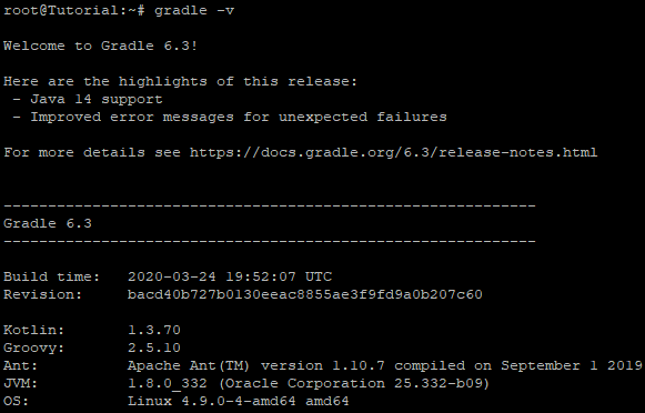 install Gradle on Debian 9