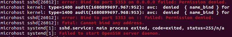 SSh sevices restart without changing the labeling in semanage