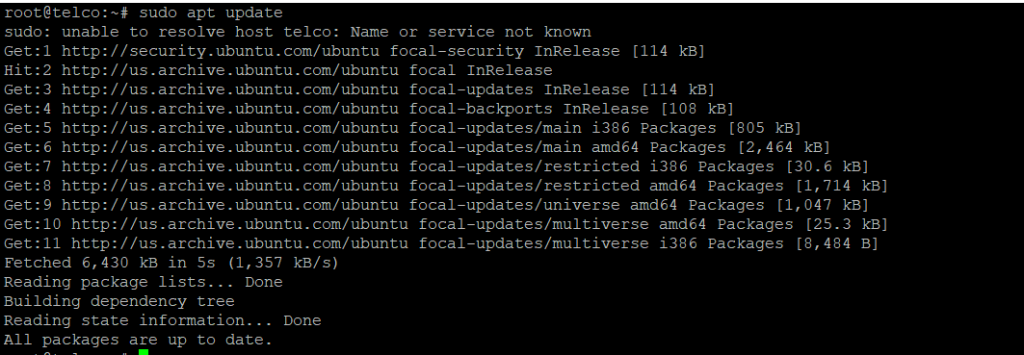 update ubuntu server