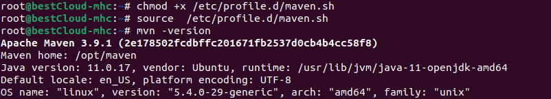 latest version of your Maven