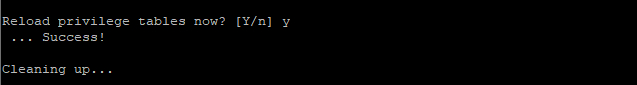 command output