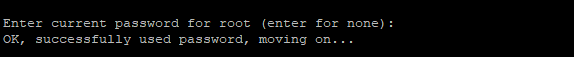 command output