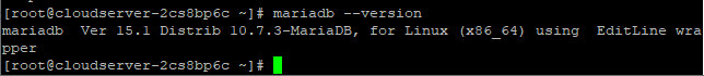 command output