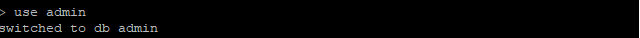 command output
