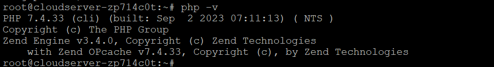 PHP 7.4 on Debian