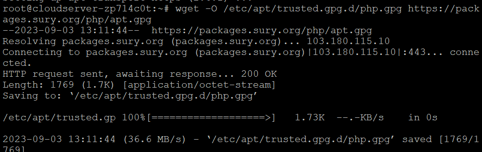 How to install PHP 7.4 on Debian 12
