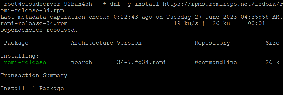 How to install PHP 7.4 on Fedora 34