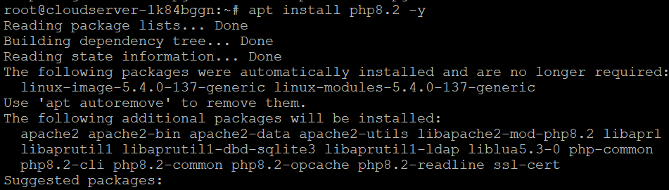 How to install PHP 8.2 on Ubuntu 22.04