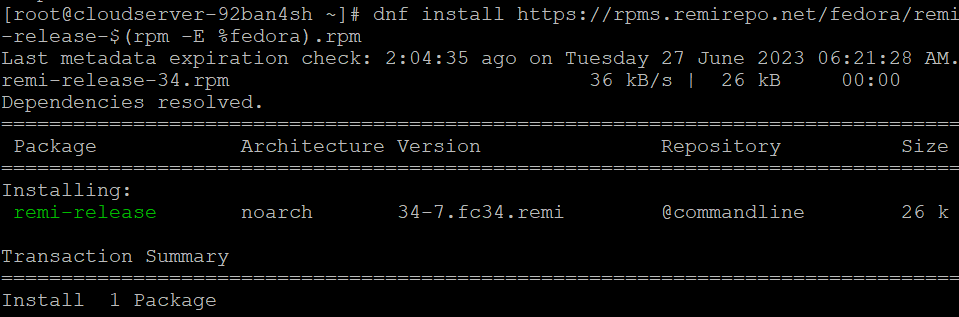 How to install PHP 8 on Fedora 38