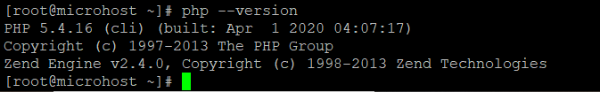 php-version
