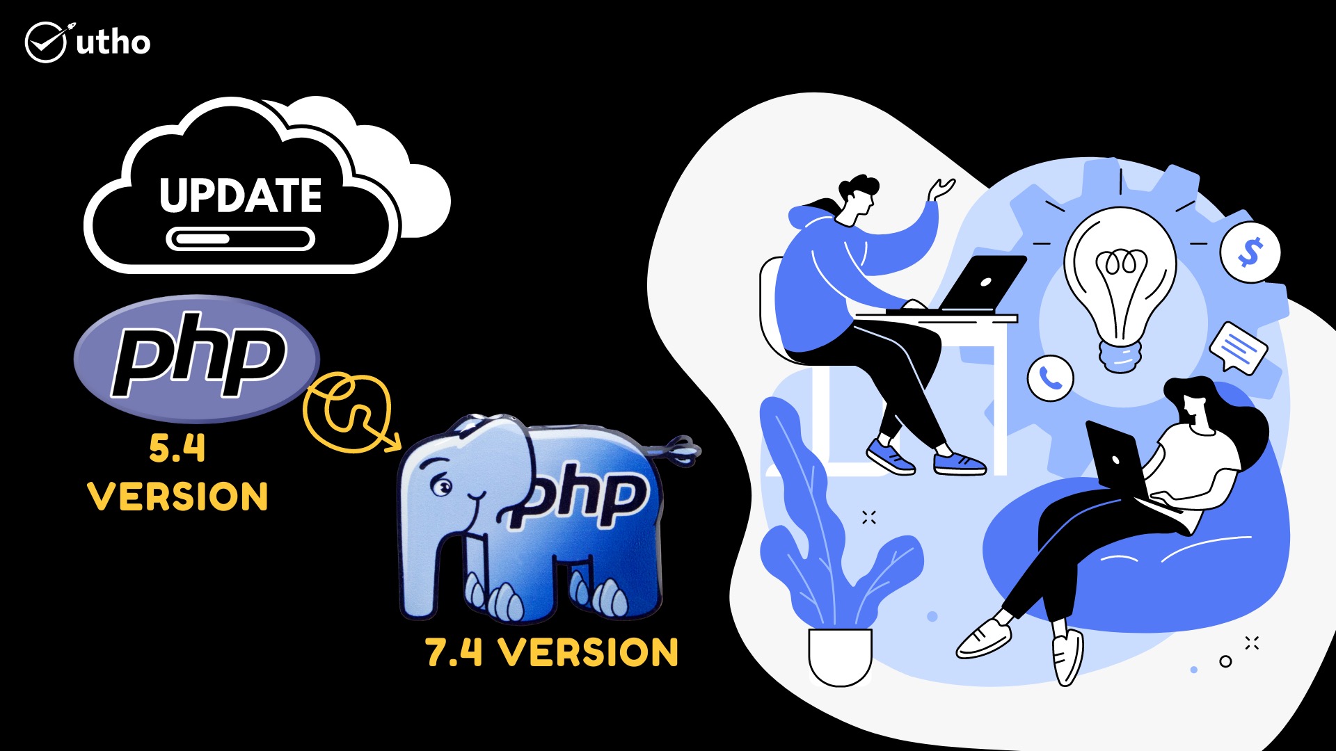 Update PHP 5.4 version to PHP 7.4
