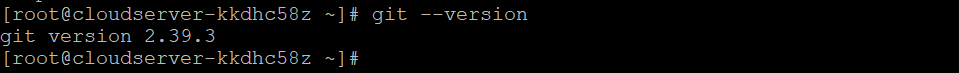 How to install Git on AlmaLinux 8