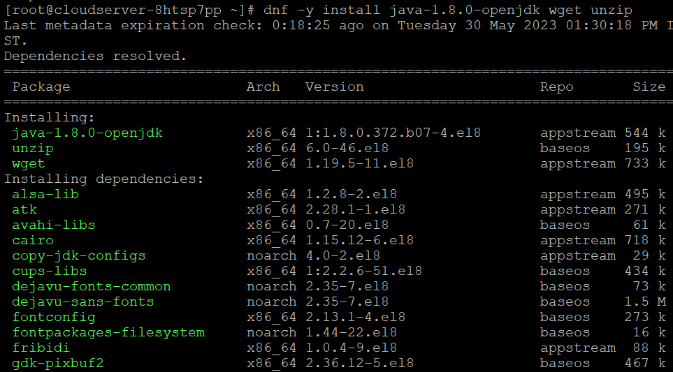 How to install Gradle on AlmaLinux 8