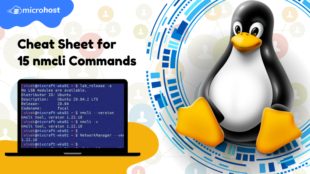 Cheat sheet for 15 nmcli 